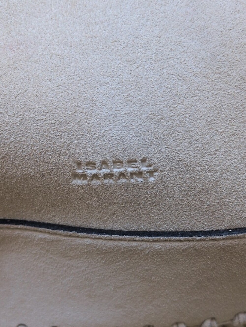 Isabel Marant oskan moon Suede Fringed Bag,EUC - Picture 5 of 8